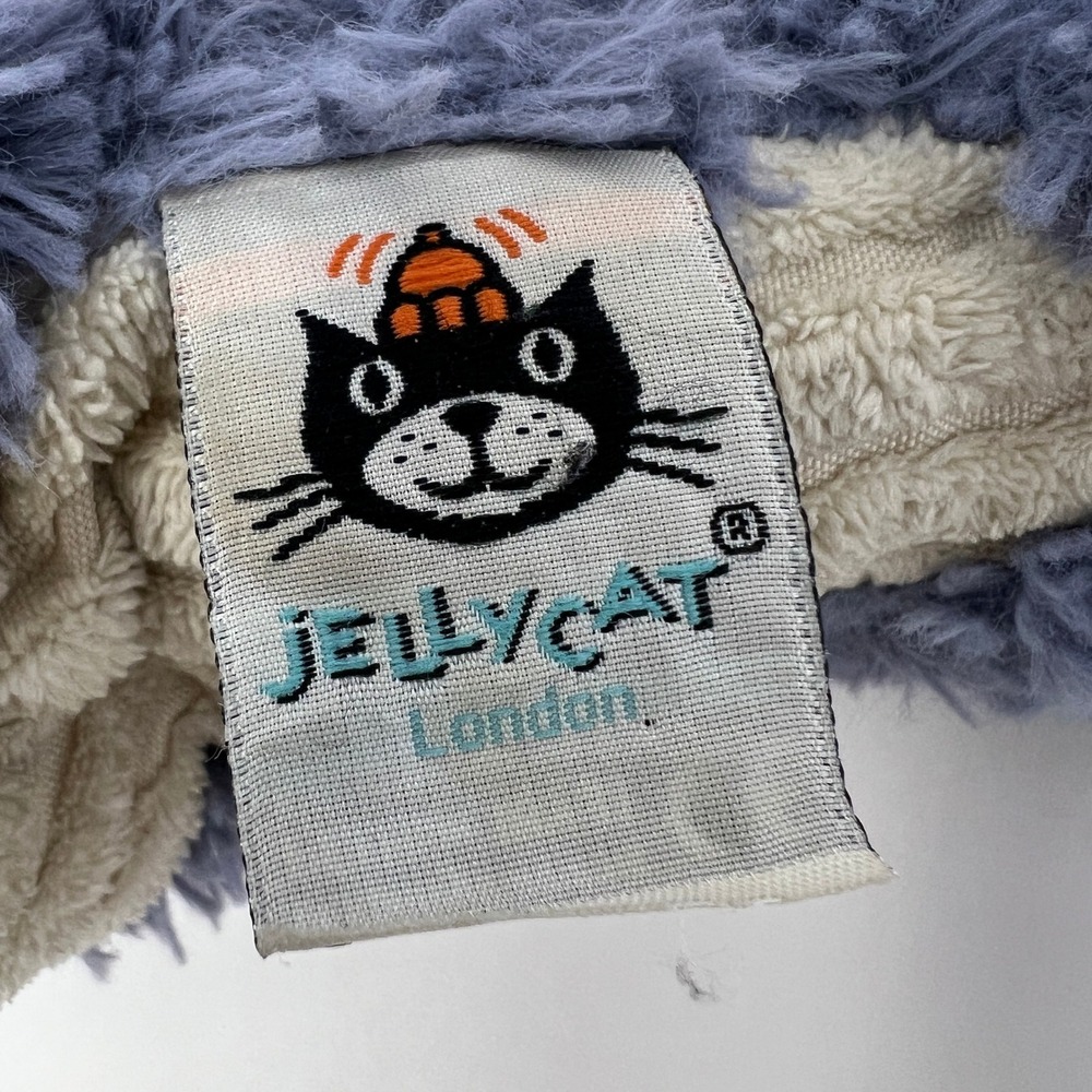 Jellycat Wilber Whale Plush Lg 17" Blue Retired 2015 Stuffed Animal JCINC2731SH - Picture 8 of 16